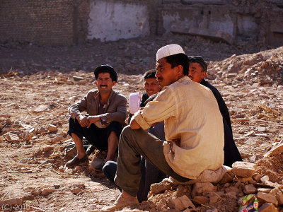 Demolition of Old Kashgar