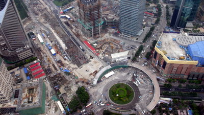 From 263m Oriental Pearl