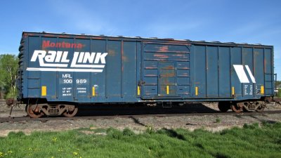 MRL 100989 Boxcar - Toston, MT 5/28/09