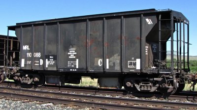 MRL 110088 Ballast Hopper - Livingston, MT 5/29/09