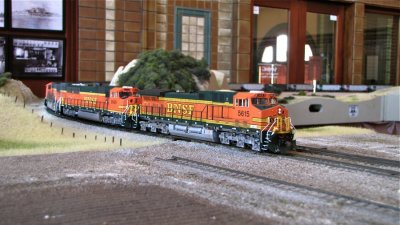 Sterling Moore's BNSF coal train entering Watsonville Yard.
