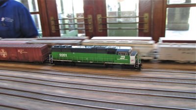 Donnell Wells' BN SD60M.