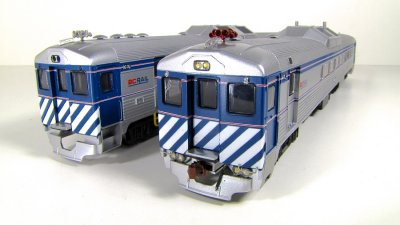 Model on the right has been upgraded with new lighting and details.