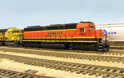 Fresh from the bakery, BNSF 7950