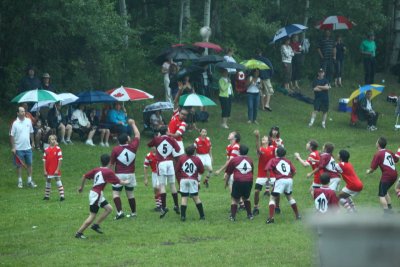 14U vs. Peterborough in the rain - July 11
