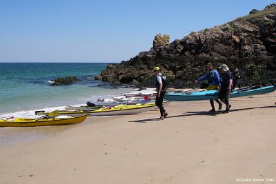 carrying to the sea