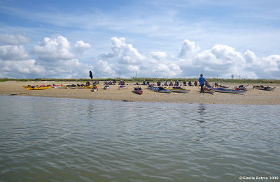 lunch at the beach of Penn Lann