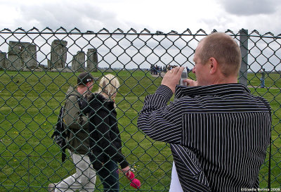 ...from behind the fence