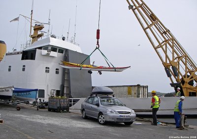 unloading of our boats