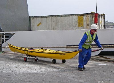 unloading of our boats