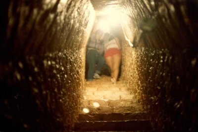 Chichen Itza inside El Castillo 01.jpg