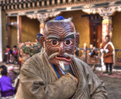 Clown - Trongsa Festival