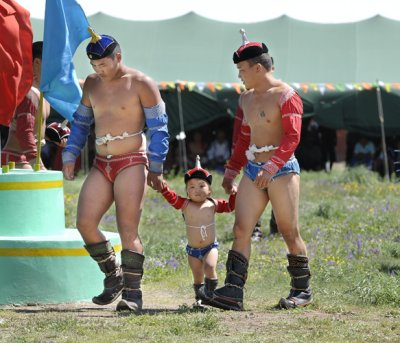 Wrestlers - Dalanzadgad Naadam