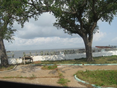 Pilings, West End restaurant area, NOLA, May 2009