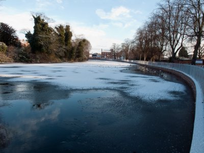 Minster Pool Ice