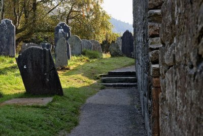 St Kevin's Kitchen and graveyard