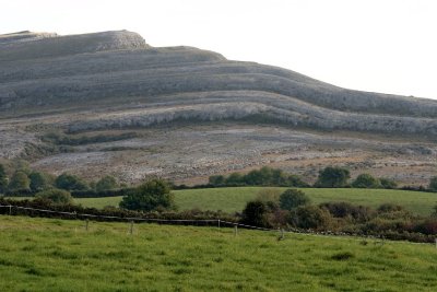 Limestone mountains of the Burren National Park