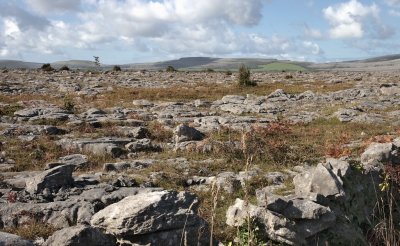 Limestone landscape of The Burren