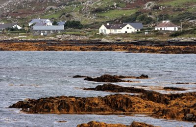 Cottages on the Coast of the Mannin Bay