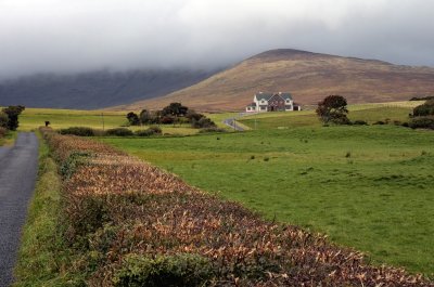 Low hanging clouds