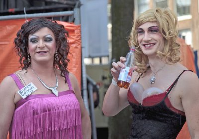 Participants of the Drag Queen Olympics