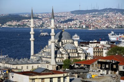 Yeni Camii (New Mosque) and the Bosporus