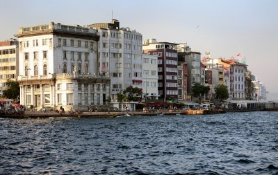 Bosporus and Beyoglu Skyline