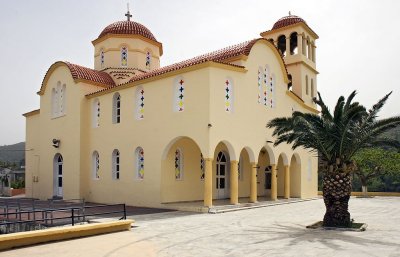 Yellow church