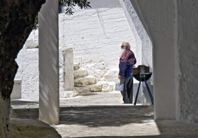 Resident of the Monastery of Panaghia Chrysoskalitissa