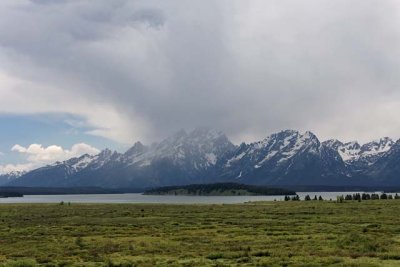 Storm over the Grand Tetons