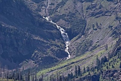 Cascade on North Moran Creek below Rolling Thunder Mountai