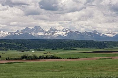 Grand Teton Range, as seen from the west