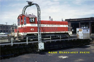 Aug 1971 - leased CWP&S SW-8 43