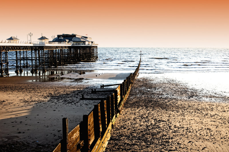 Cromer Pier with tone change