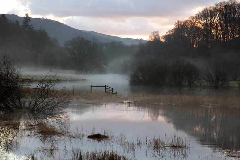 Early Morning, River Brathay, Cumbria