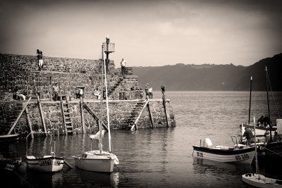 Clovelly Harbour