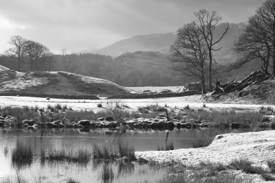 Cumbria under heavy frost