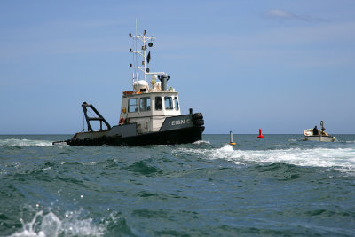 Dredger and Harbour Master