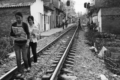 Near Long Bien Bridge, Hanoi