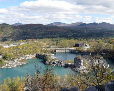 Millstone. This is the oldest marble quarry in the US