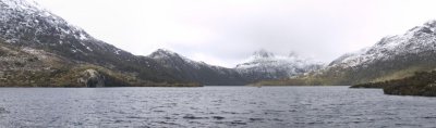 Cradle Mountain after snowfall