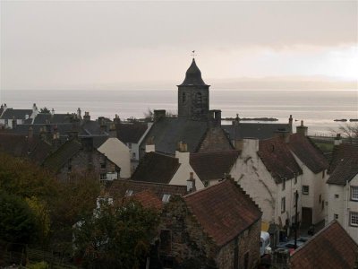 Culross - View towards the Firth of Forth