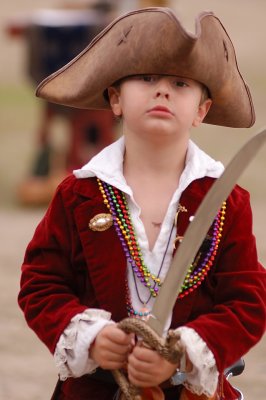 Young Buccaneer with Hat to Fill