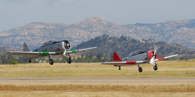Classic Fighters of America - Formation Flying Clinic - Ramona - June '09