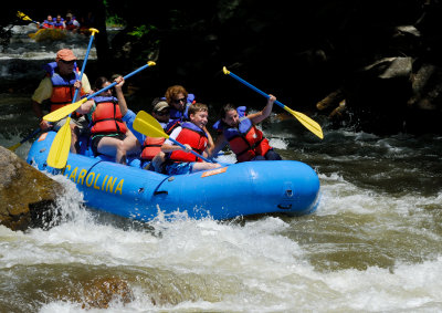 Rafting on Nantahala