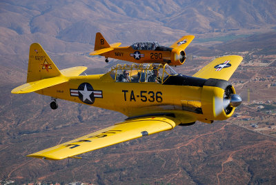 Classic Fighters of America - Formation Flying Clinic - Ramona - Sept '09
