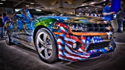 The American Pride Camaro - HDR