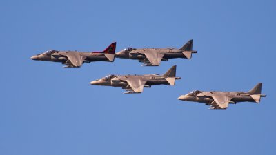 AV-8B Harriers