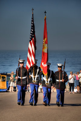 Colors to Honor Troops and Country