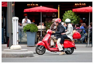 Red in Paris